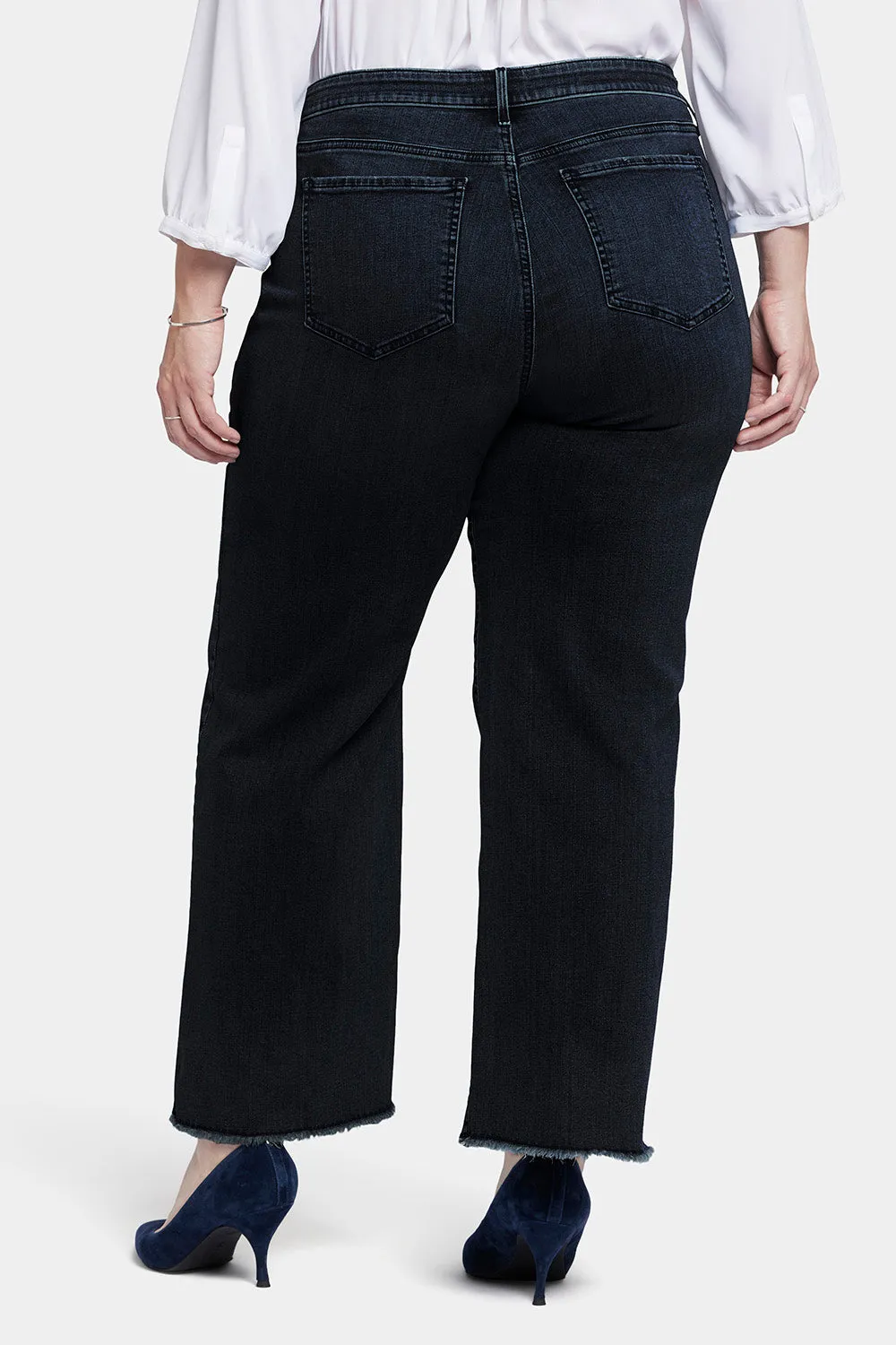 Teresa Wide Leg Ankle Jeans In Plus Size - Huntley sold by NYDJ product image thumbnail 2