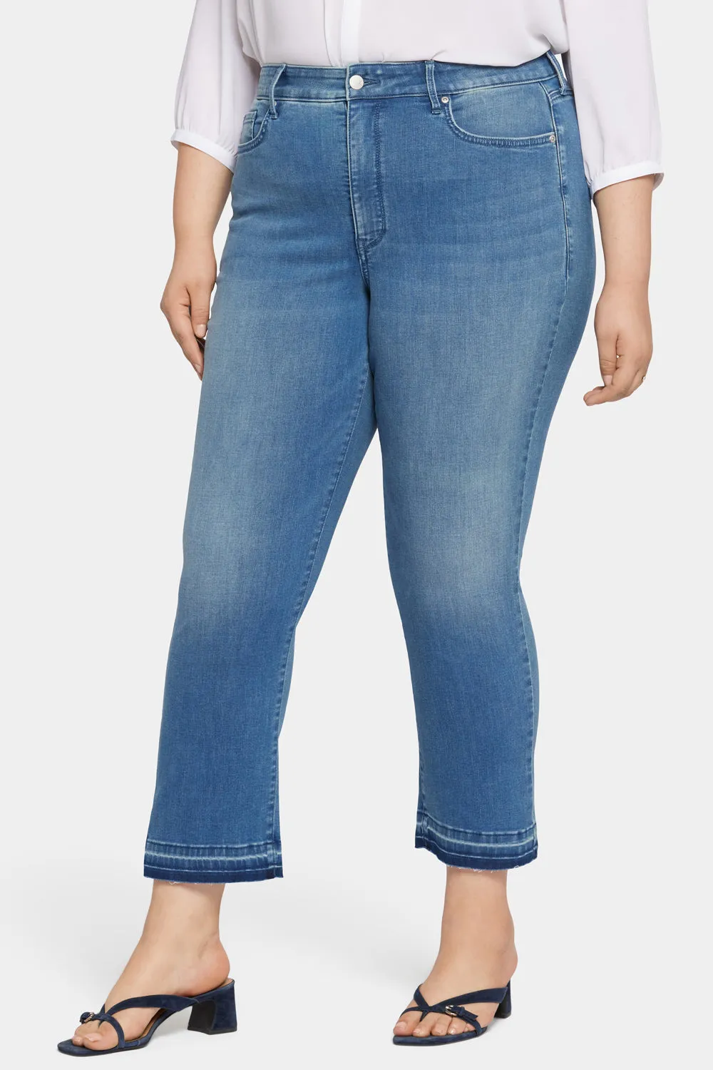 Marilyn Straight Ankle Jeans In Petite Plus Size - Stunning sold by NYDJ product image thumbnail 3