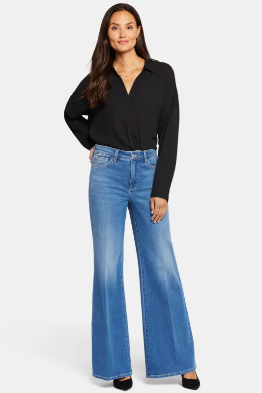 Mia Palazzo Jeans In Petite - Fairmont sold by NYDJ