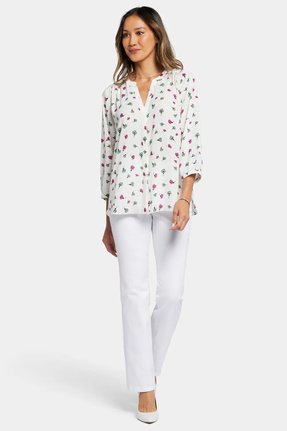 Pintuck Blouse - Leonida sold by NYDJ product image thumbnail 5