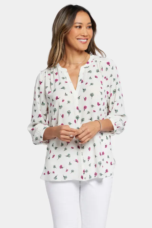 Pintuck Blouse - Leonida sold by NYDJ