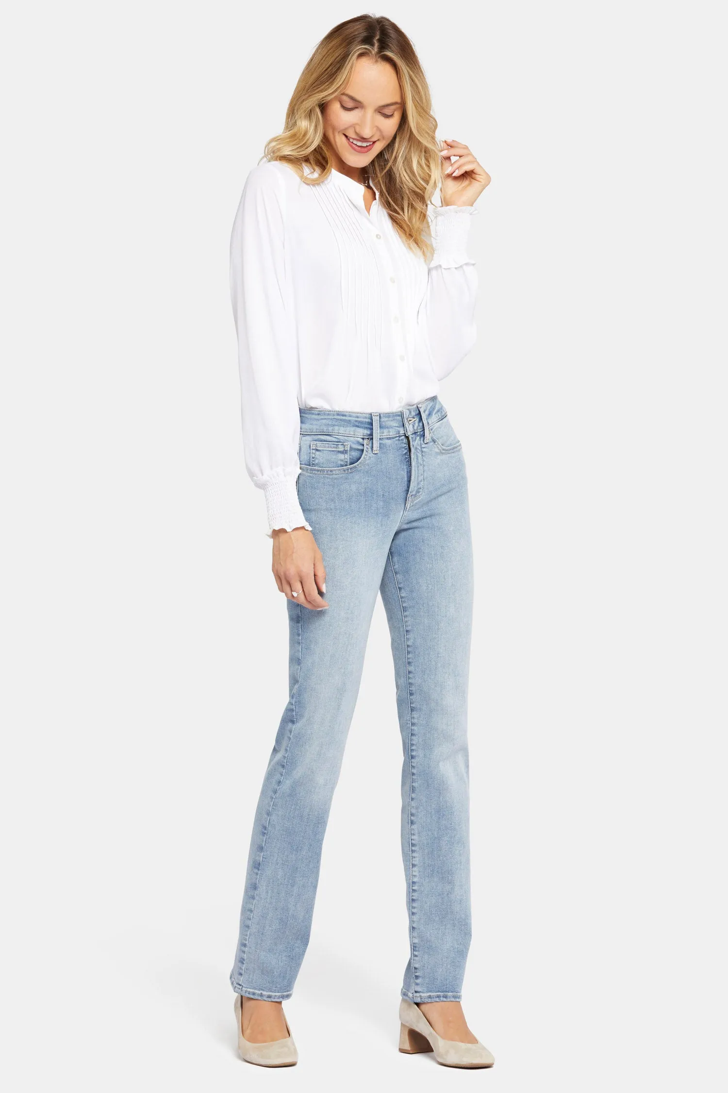 Marilyn Straight Jeans In Petite - Haley sold by NYDJ product image thumbnail 4