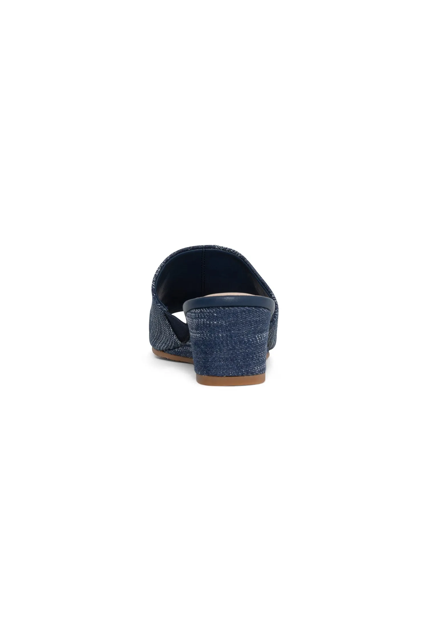 Claudine Wedge Mule Sandals - Dark Blue sold by NYDJ product image thumbnail 3