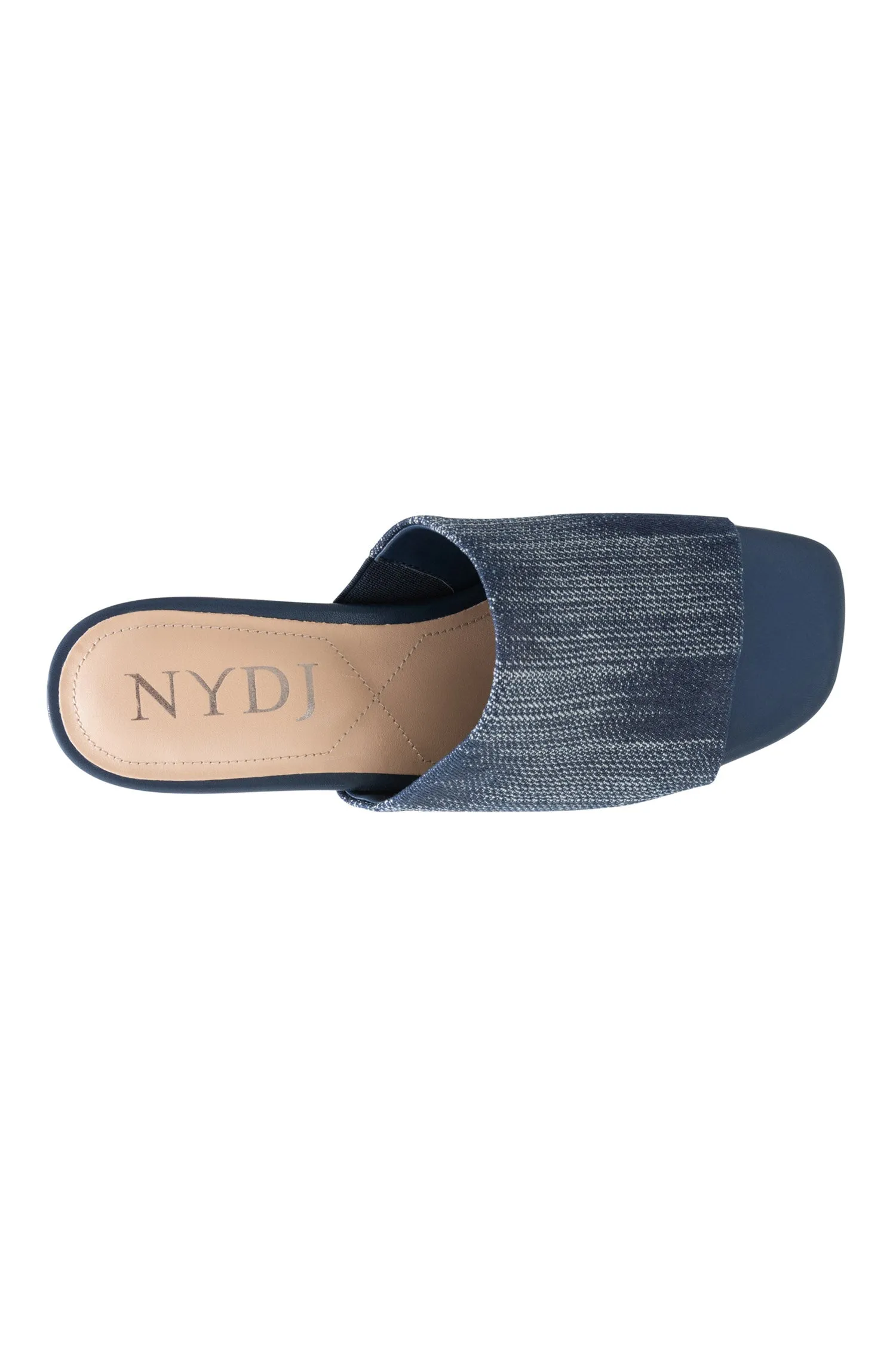 Claudine Wedge Mule Sandals - Dark Blue sold by NYDJ product image thumbnail 4