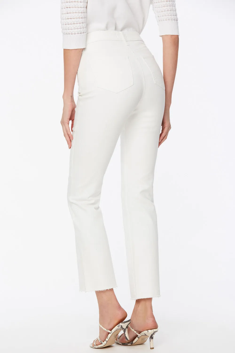 Slim Bootcut Ankle Jeans In Petite - Optic White sold by NYDJ product image thumbnail 3