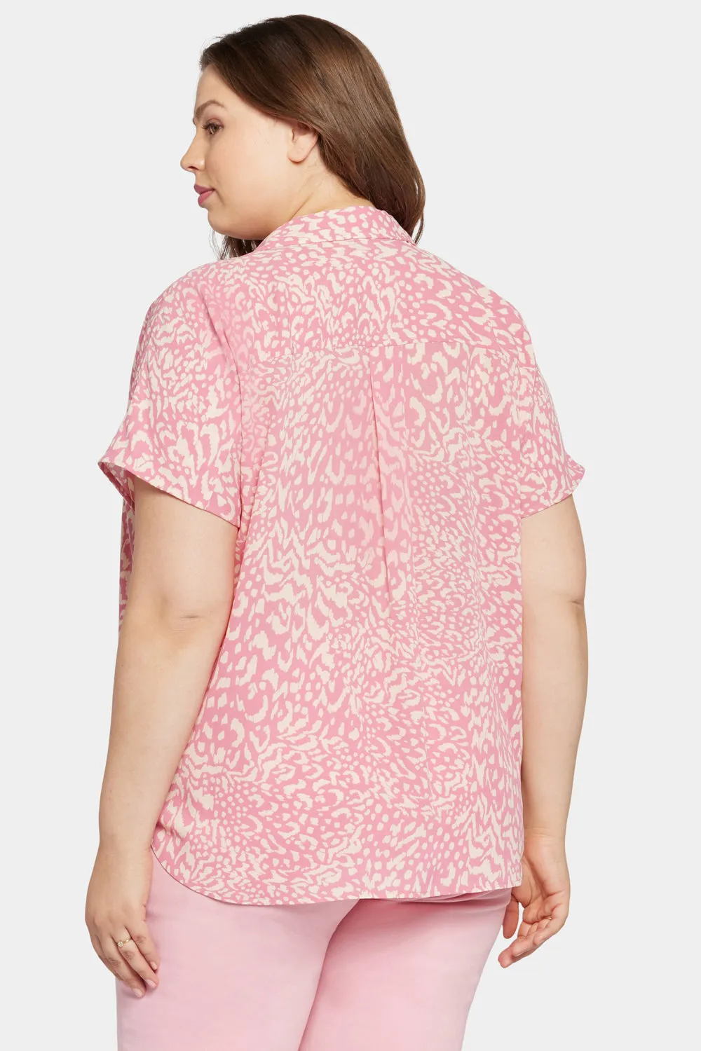 Becky Short Sleeved Blouse In Plus Size - Alana sold by NYDJ product image thumbnail 2