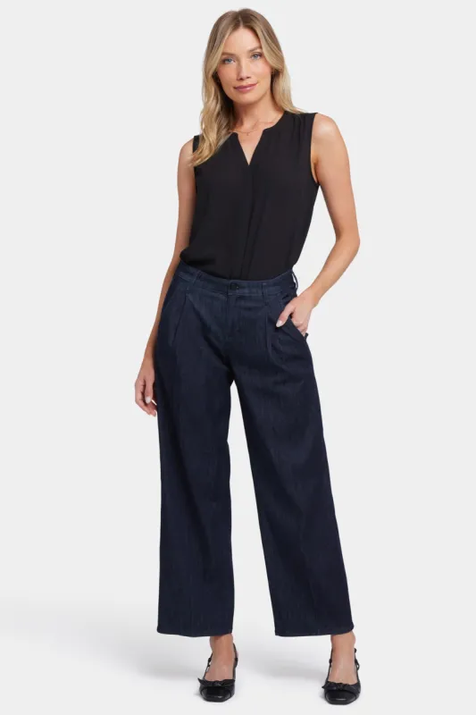 Teresa Wide Leg Ankle Jeans - Rinse sold by NYDJ