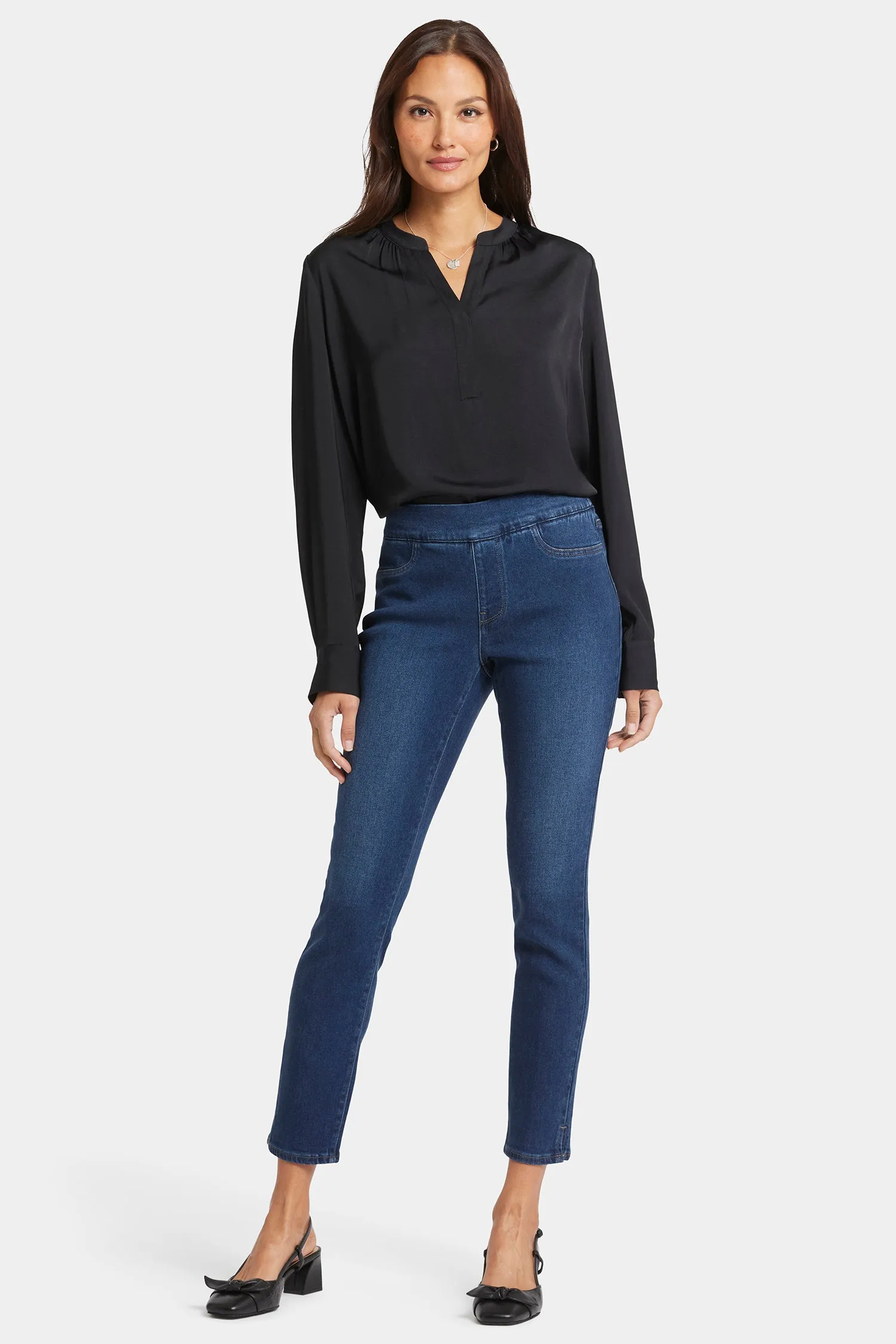 Alina Skinny Pull-On Jeans - Wellspring sold by NYDJ product image thumbnail 4
