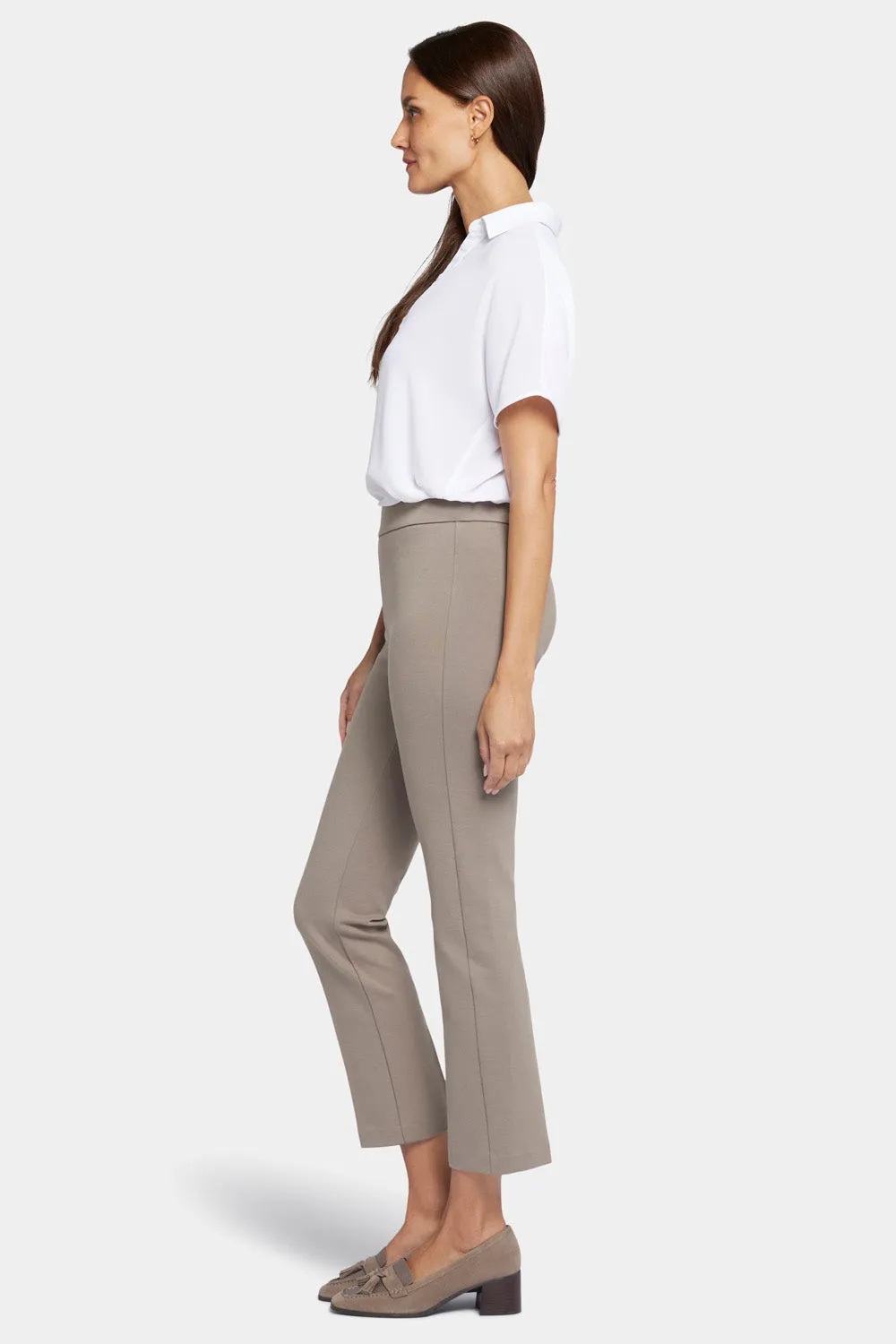 Pull-On Straight Ankle Trouser Pants - Saddlewood sold by NYDJ product image thumbnail 5