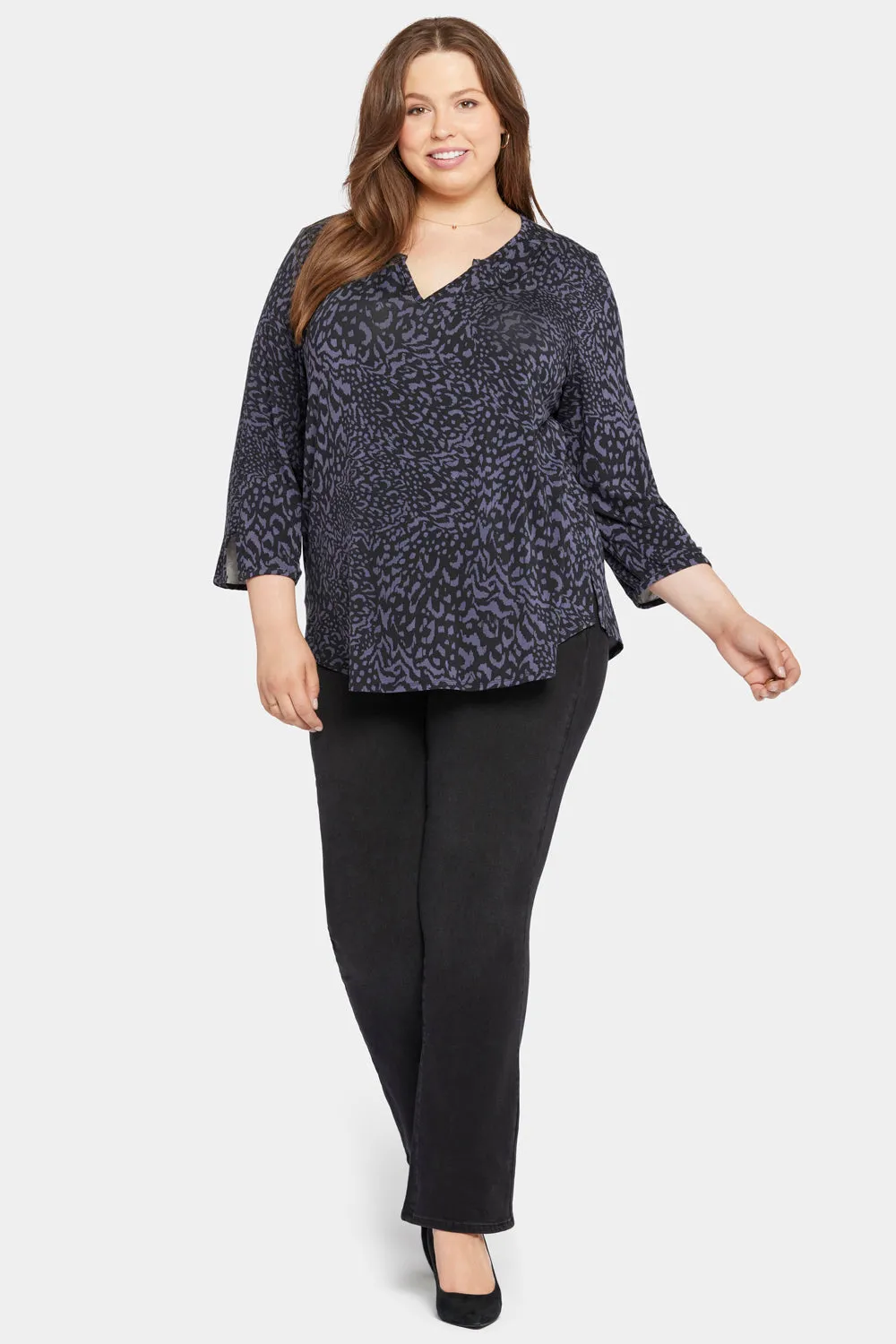 Perfect Tee In Plus Size - Lowell Jaguar sold by NYDJ product image thumbnail 5