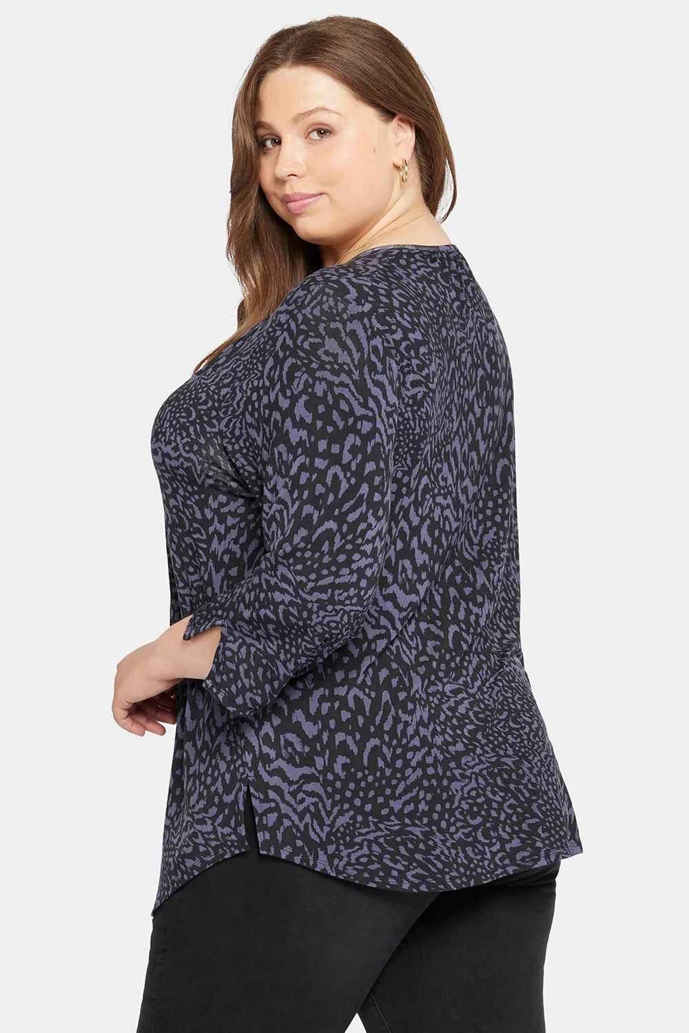 Perfect Tee In Plus Size - Lowell Jaguar sold by NYDJ product image thumbnail 2