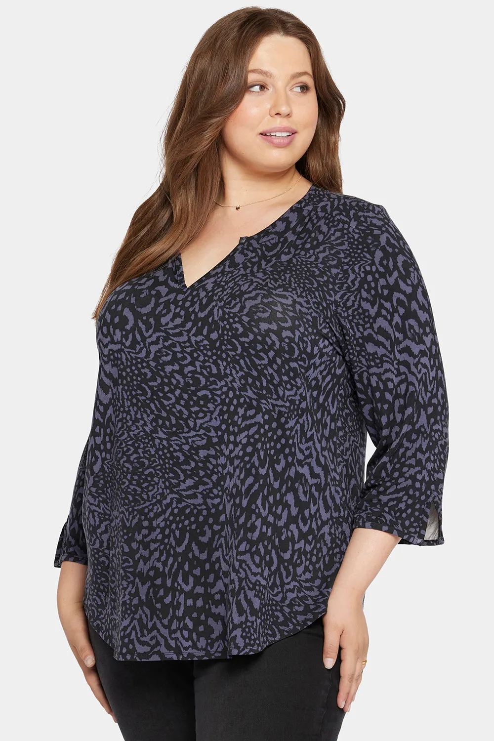 Perfect Tee In Plus Size - Lowell Jaguar sold by NYDJ product image thumbnail 4