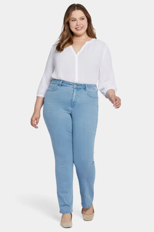 Marilyn Straight Jeans In Plus Size - Kingston sold by NYDJ