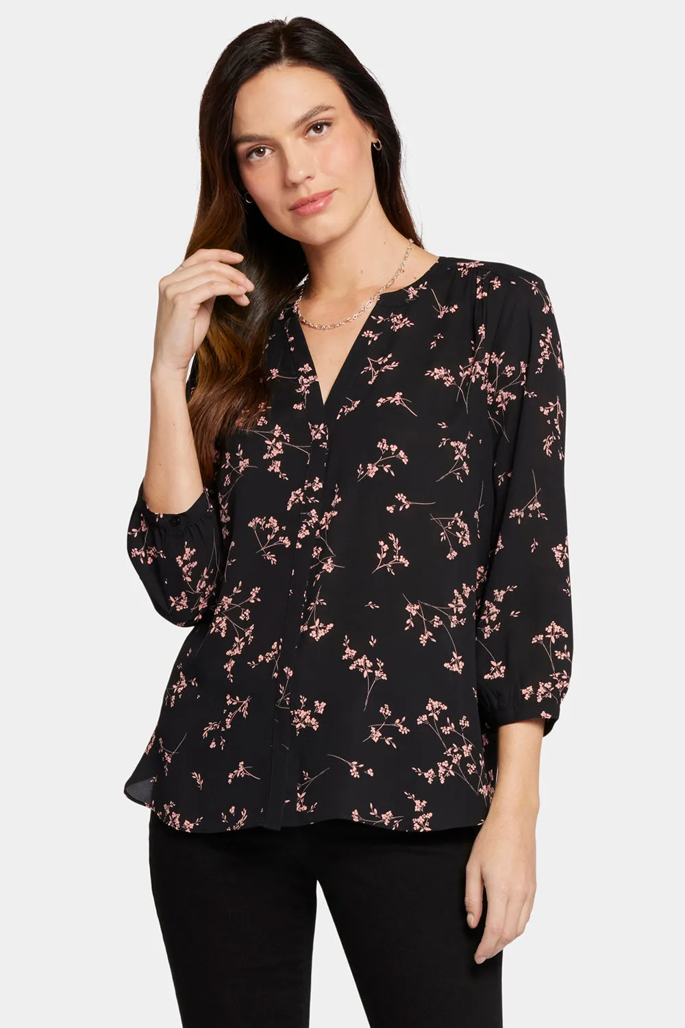 Pintuck Blouse - Cynthiana sold by NYDJ