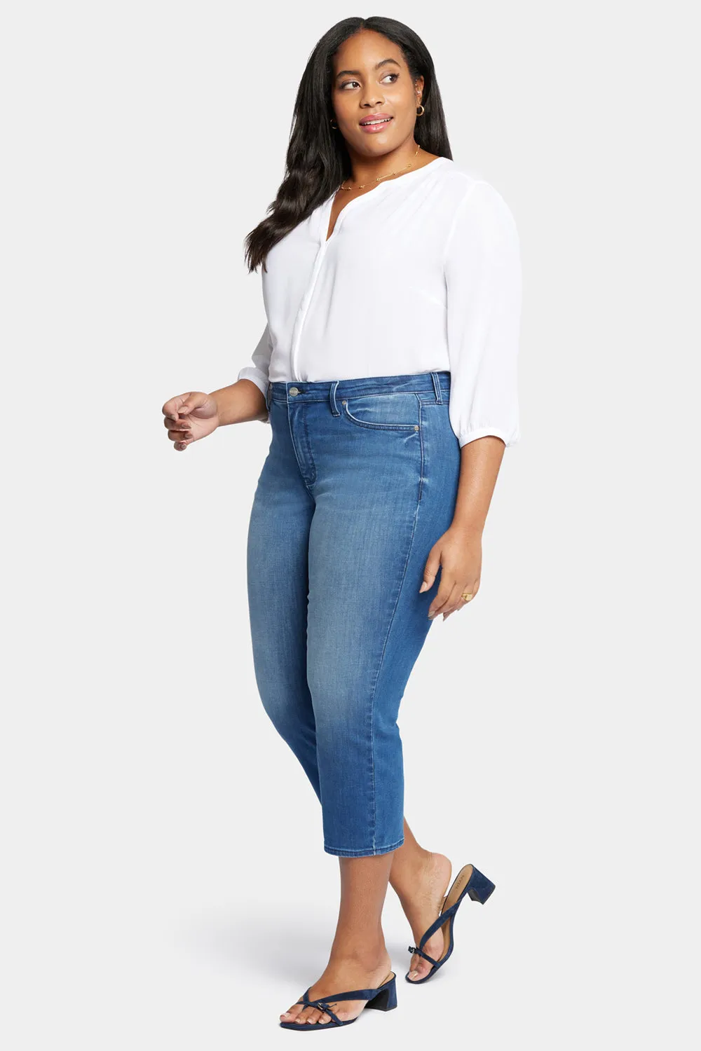 Relaxed Piper Crop Jeans In Plus Size - Melody sold by NYDJ product image thumbnail 5