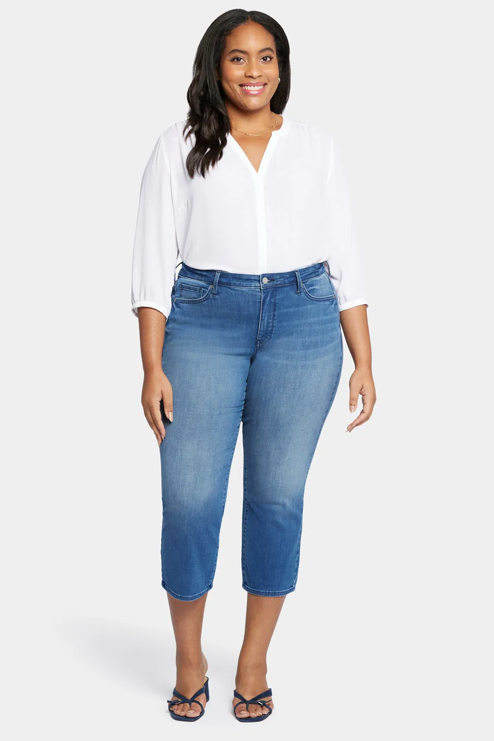 Relaxed Piper Crop Jeans In Plus Size - Melody sold by NYDJ product image thumbnail 4