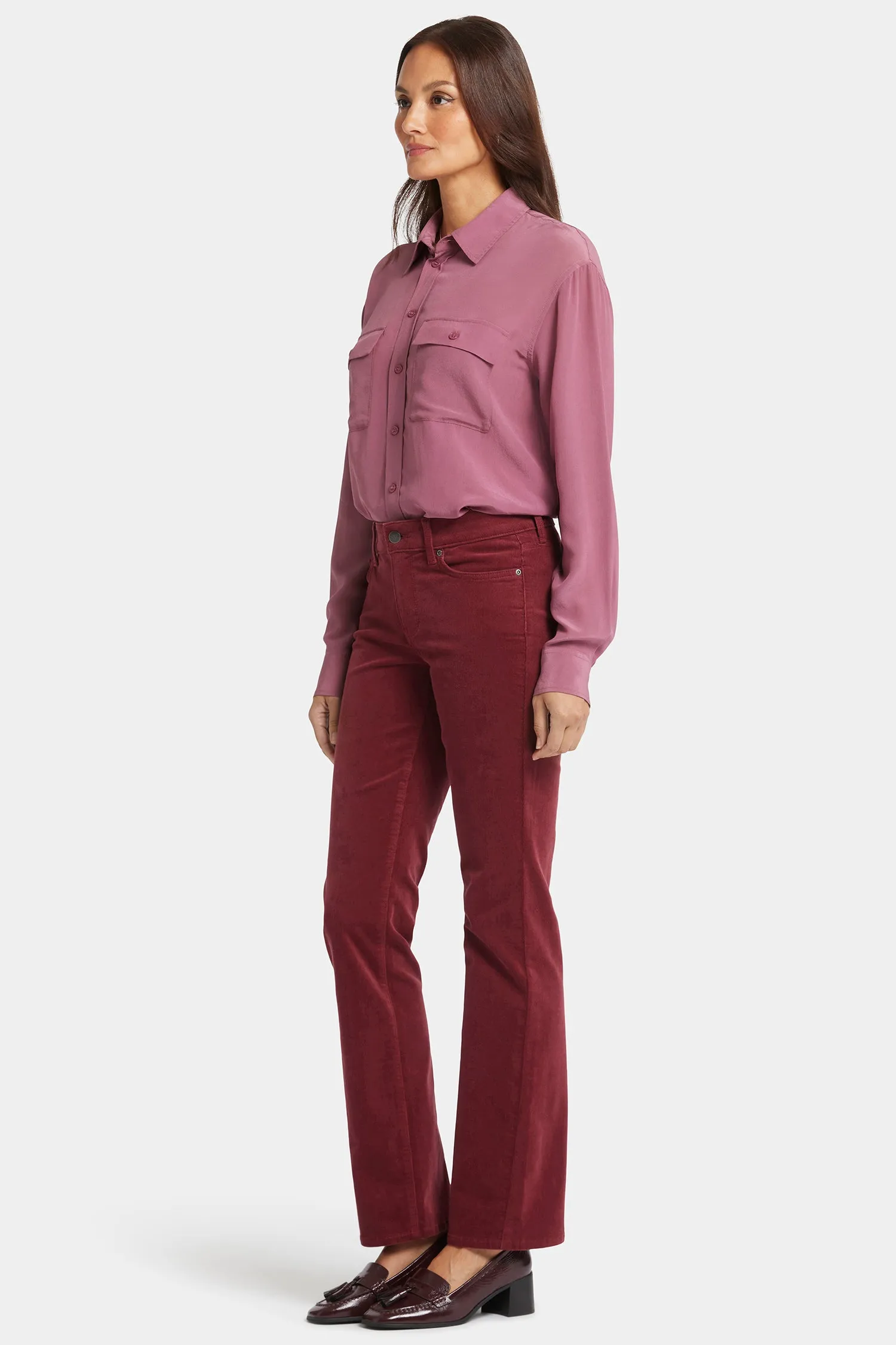 Marilyn Straight Pants - Cranberry Pie sold by NYDJ product image thumbnail 5