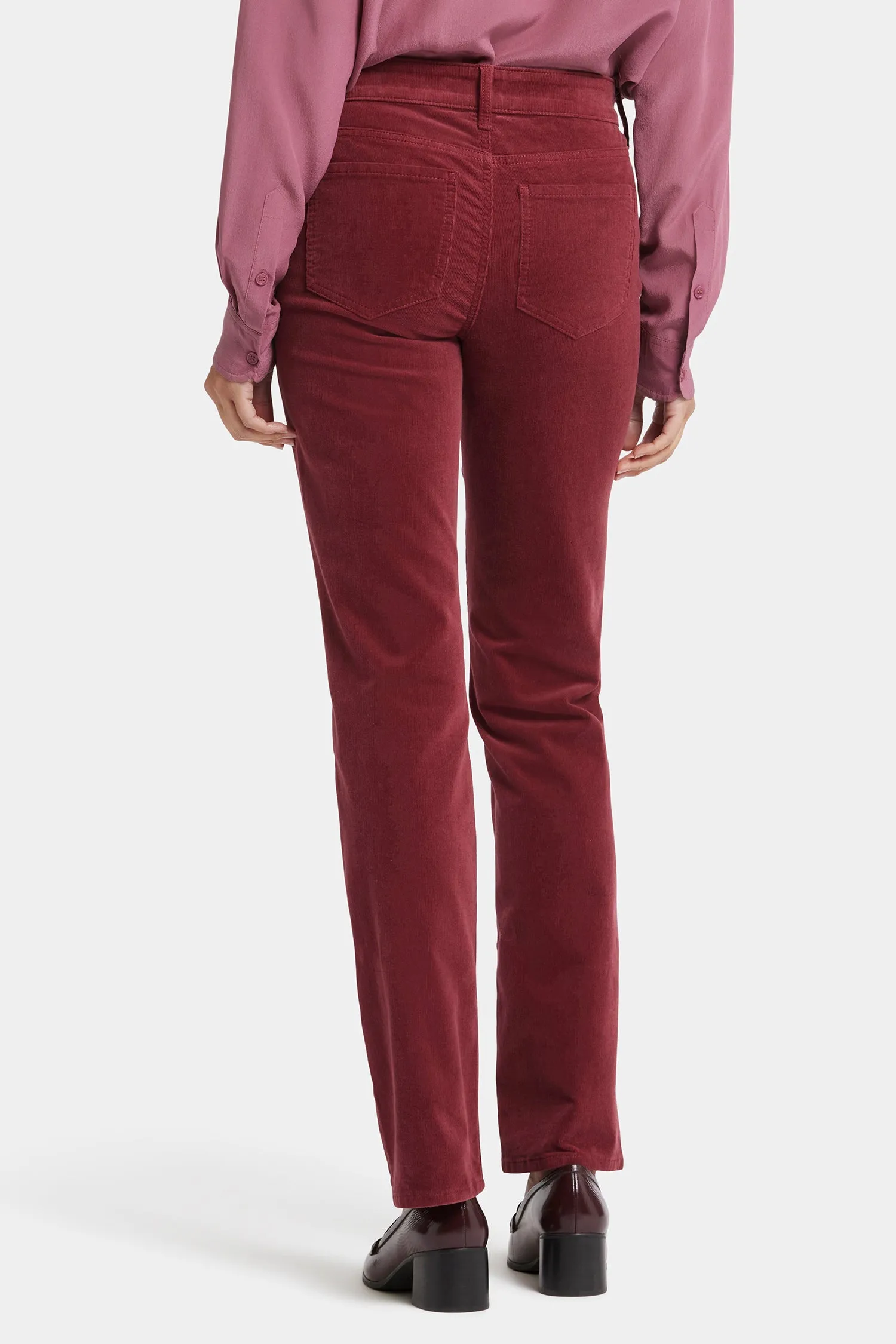 Marilyn Straight Pants - Cranberry Pie sold by NYDJ product image thumbnail 2