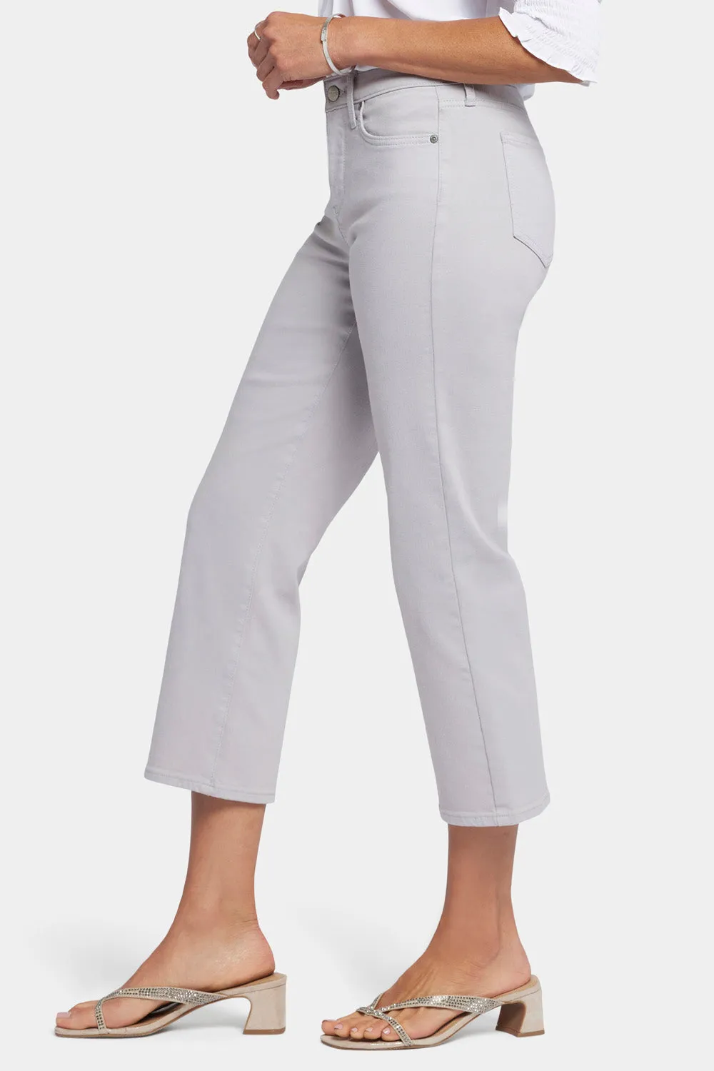 Relaxed Piper Crop Jeans - Pearl Grey sold by NYDJ product image thumbnail 3