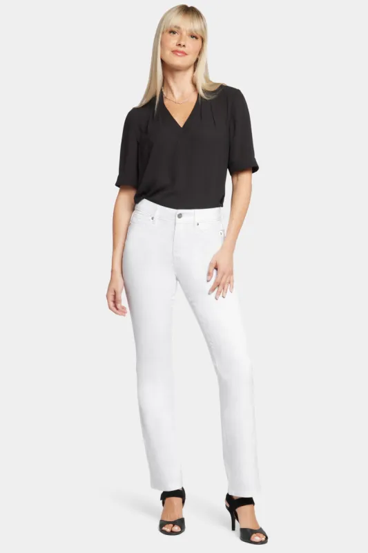 Ellison Straight Jeans - Optic White sold by NYDJ