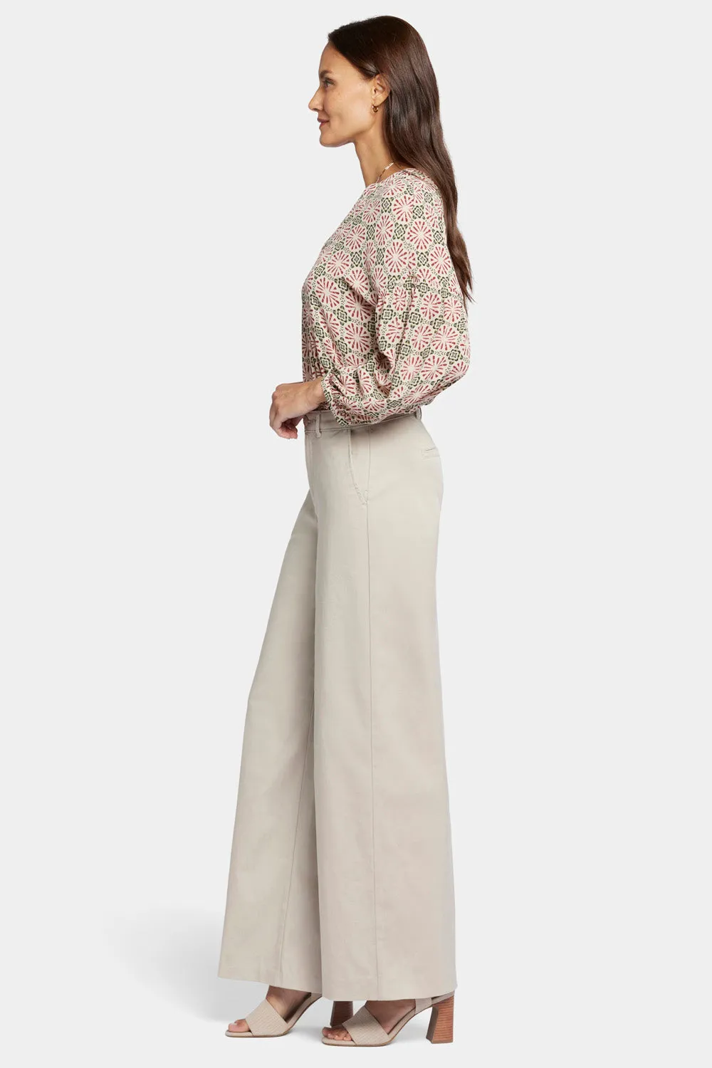 Whitney Trouser Pants - Feather sold by NYDJ product image thumbnail 5