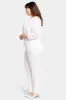 Marilyn Straight Pants In Plus Size - Optic White sold by NYDJ