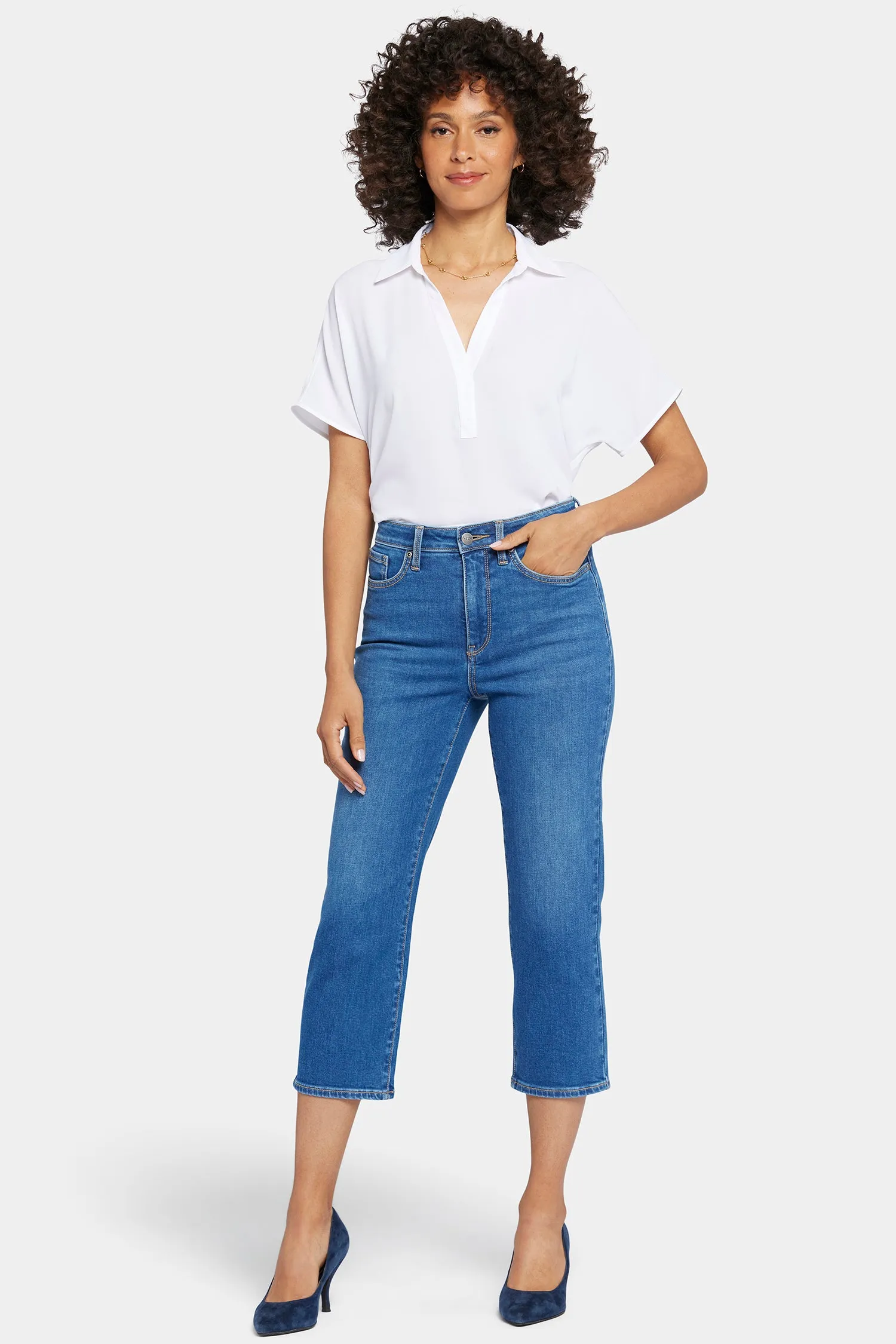 Joni Relaxed Capri Jeans - Rockford sold by NYDJ