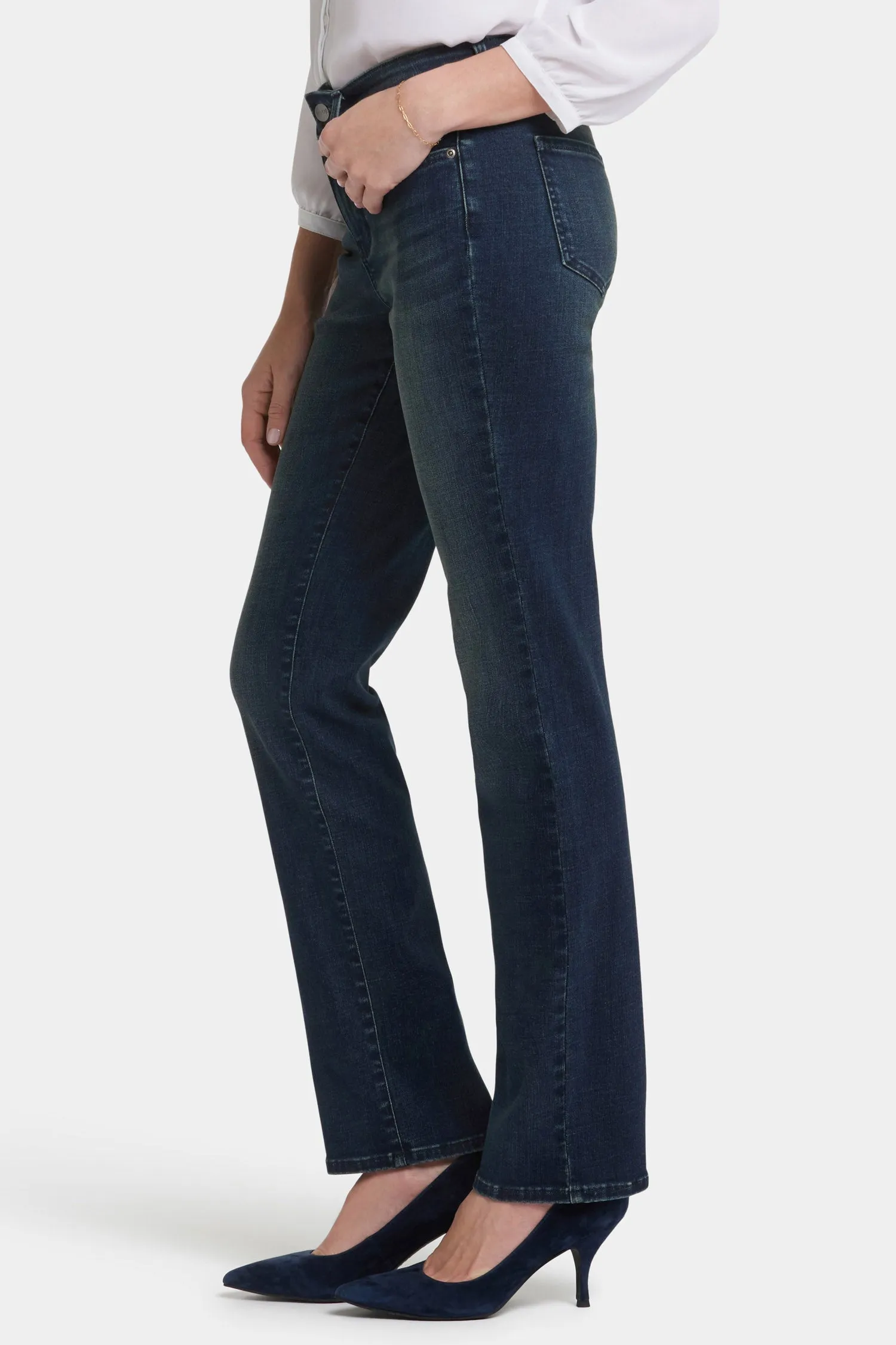 Marilyn Straight Jeans - Prosperity sold by NYDJ product image thumbnail 3
