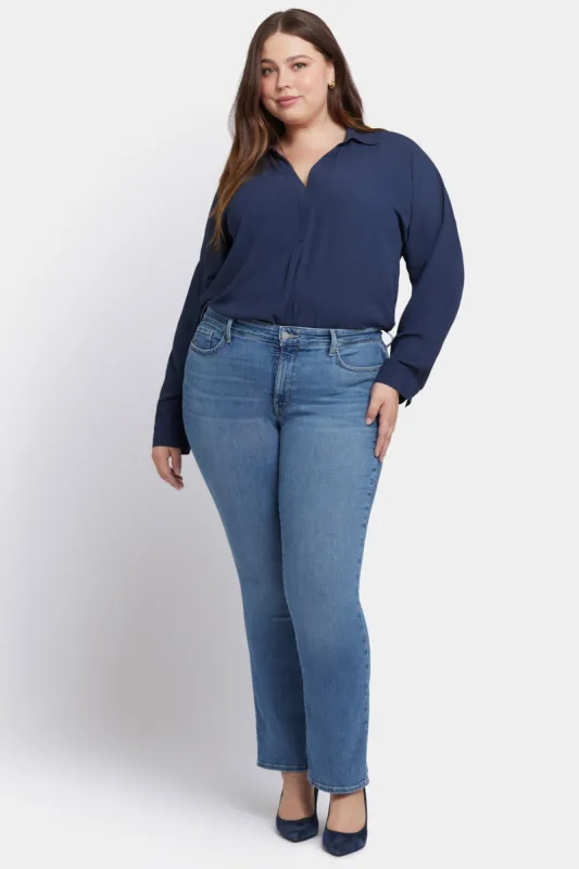 Marilyn Straight Jeans In Plus Size - Heyburn sold by NYDJ