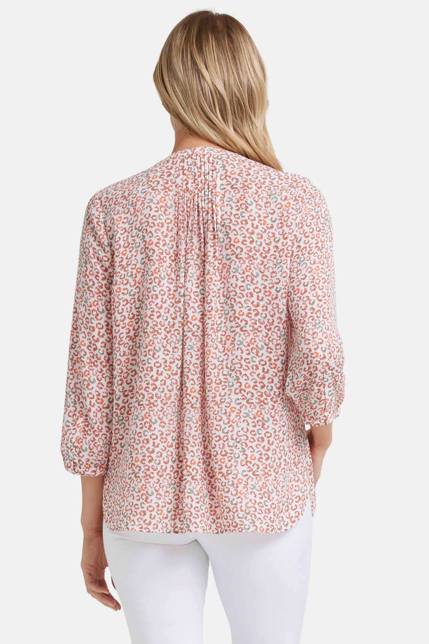 Pintuck Blouse - Copper Cat sold by NYDJ product image thumbnail 2