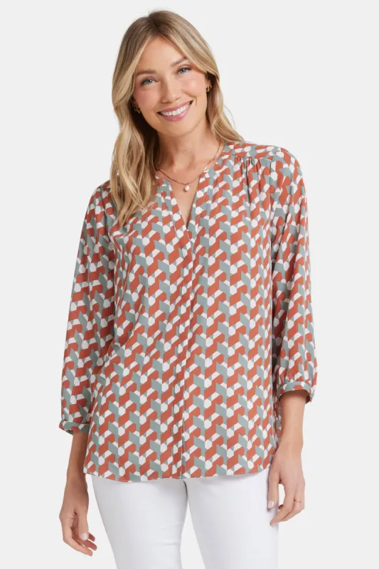 Pintuck Blouse - Liliana Geo sold by NYDJ