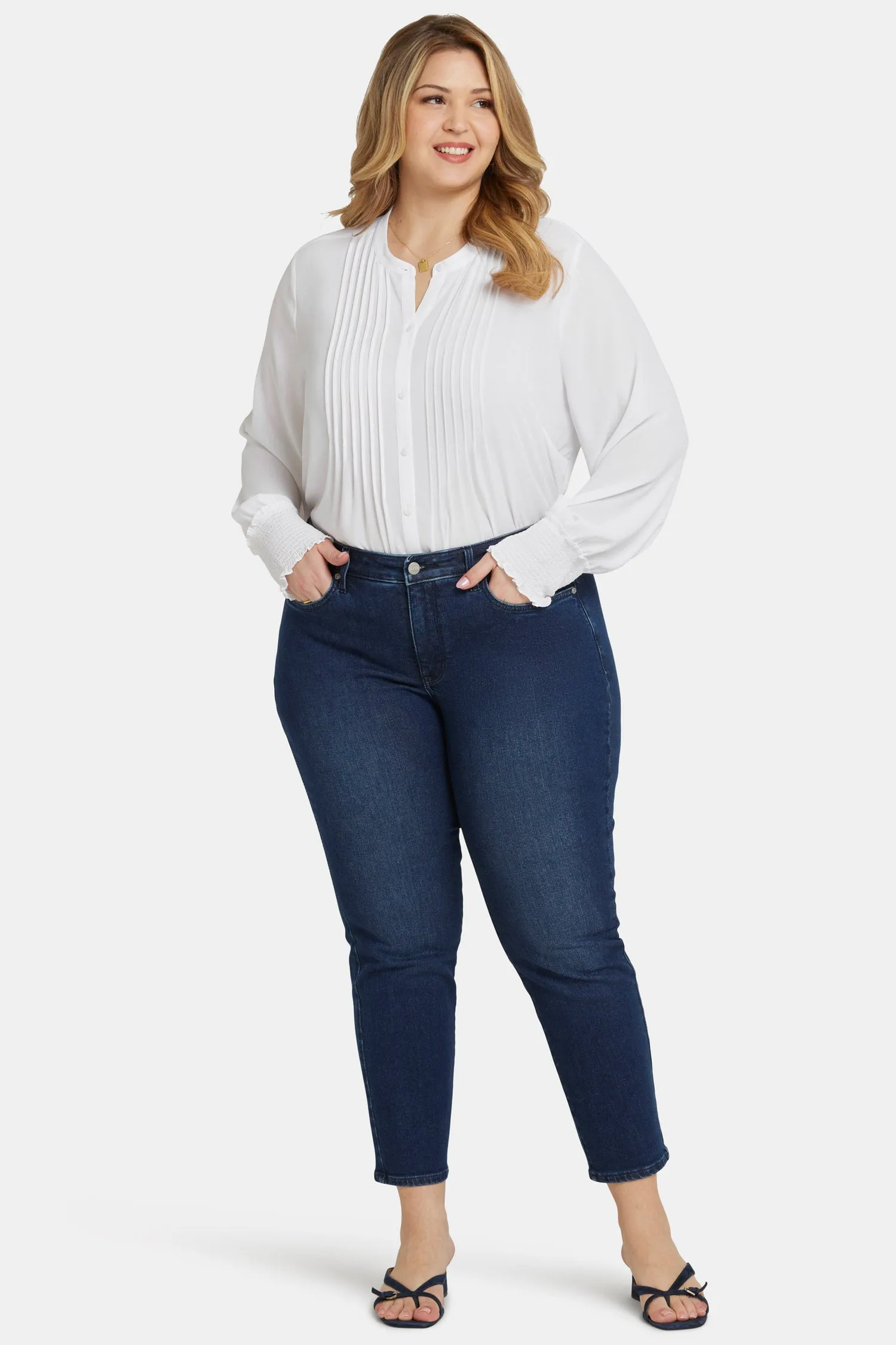 Sheri Slim Ankle Jeans In Plus Size - Marvelous sold by NYDJ product image thumbnail 4