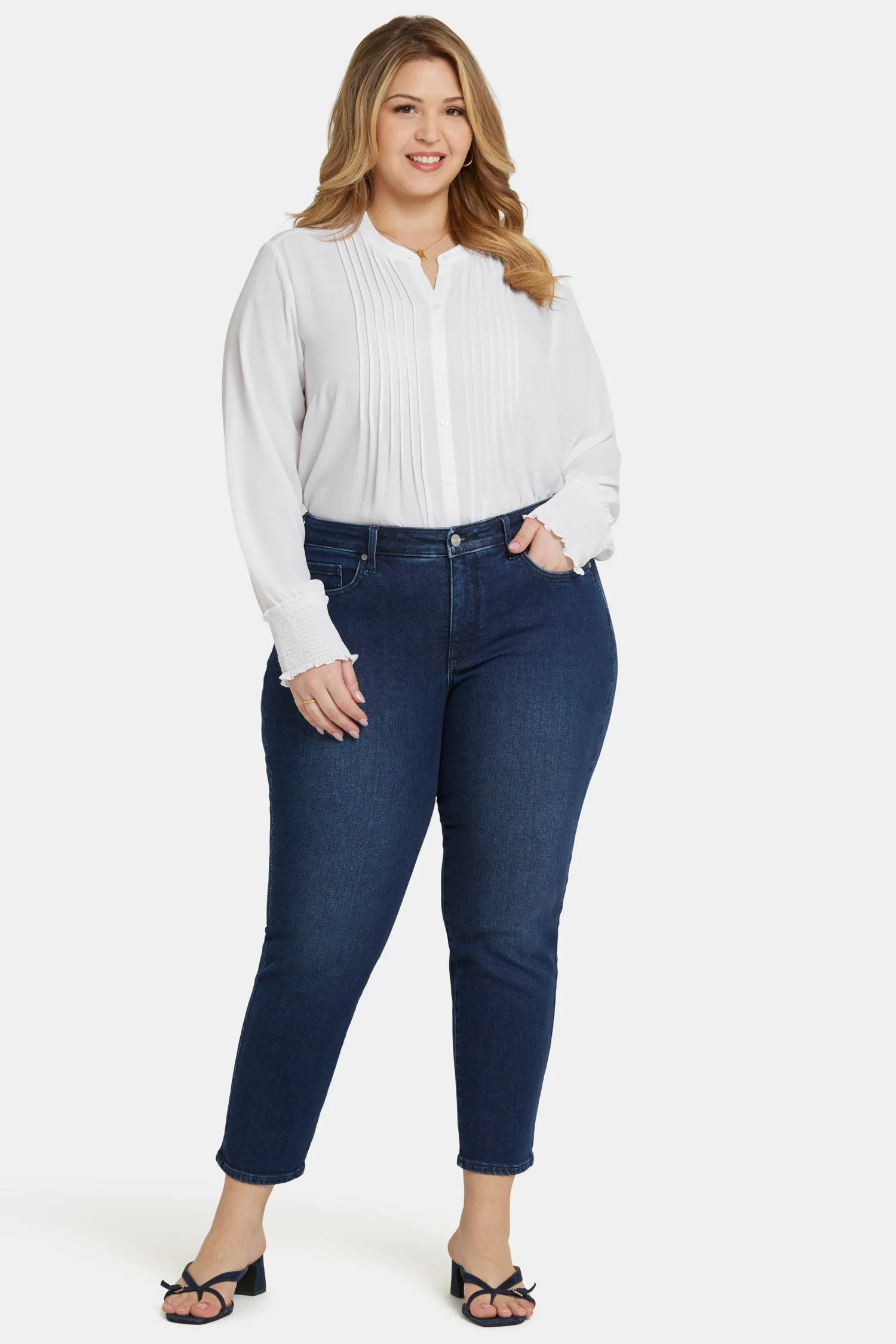 Sheri Slim Ankle Jeans In Plus Size - Marvelous sold by NYDJ