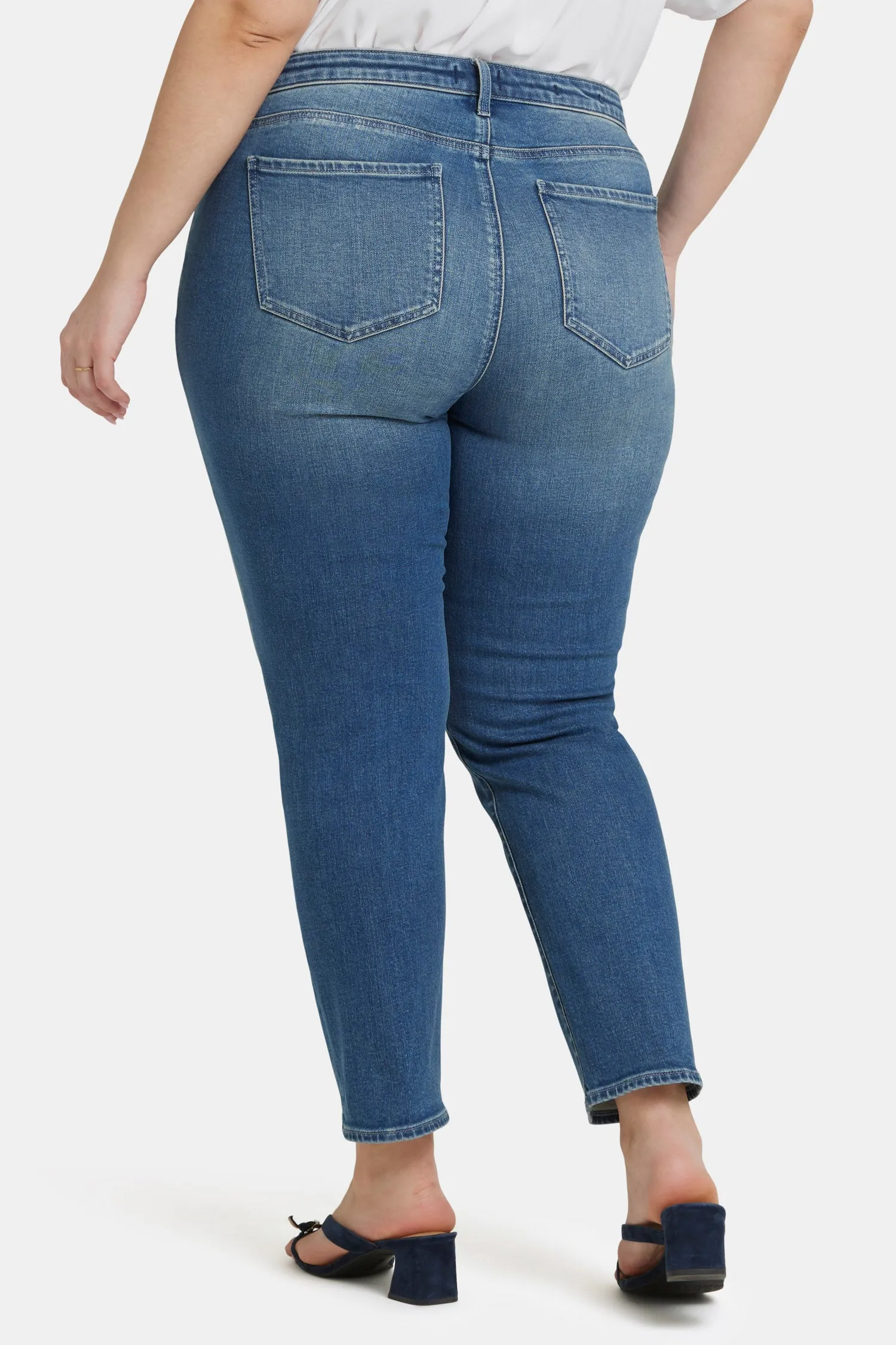 Sheri Slim Ankle Jeans In Plus Size - Clean Horizon sold by NYDJ product image thumbnail 2