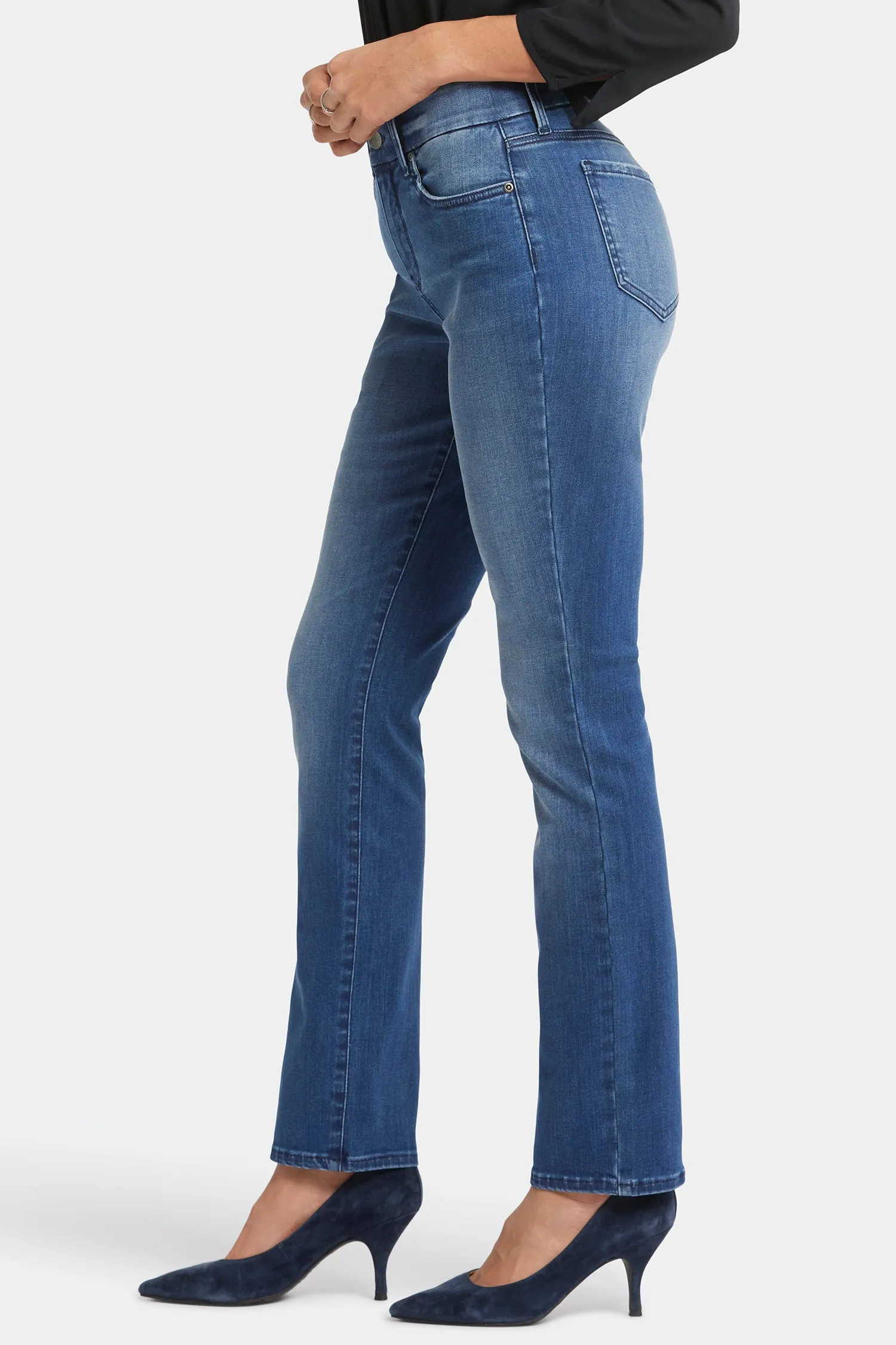 Waist-Match™ Sheri Slim Jeans In Petite - Cascade Wave sold by NYDJ product image thumbnail 3