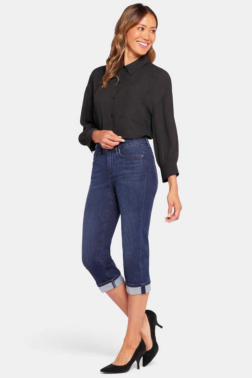 Marilyn Straight Crop Jeans - Inspire sold by NYDJ product image thumbnail 5