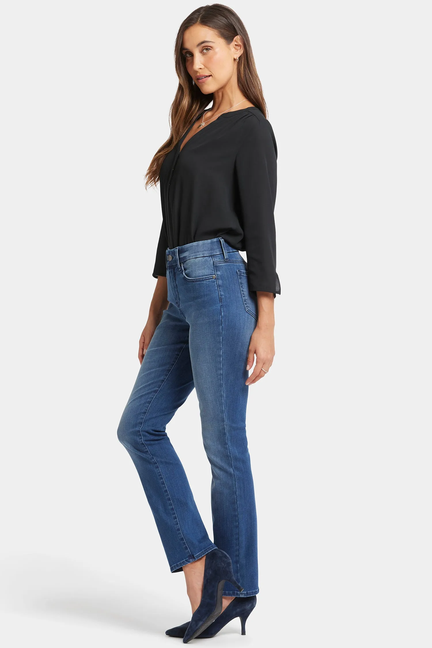 Waist-Match™ Sheri Slim Jeans In Petite - Cascade Wave sold by NYDJ product image thumbnail 5