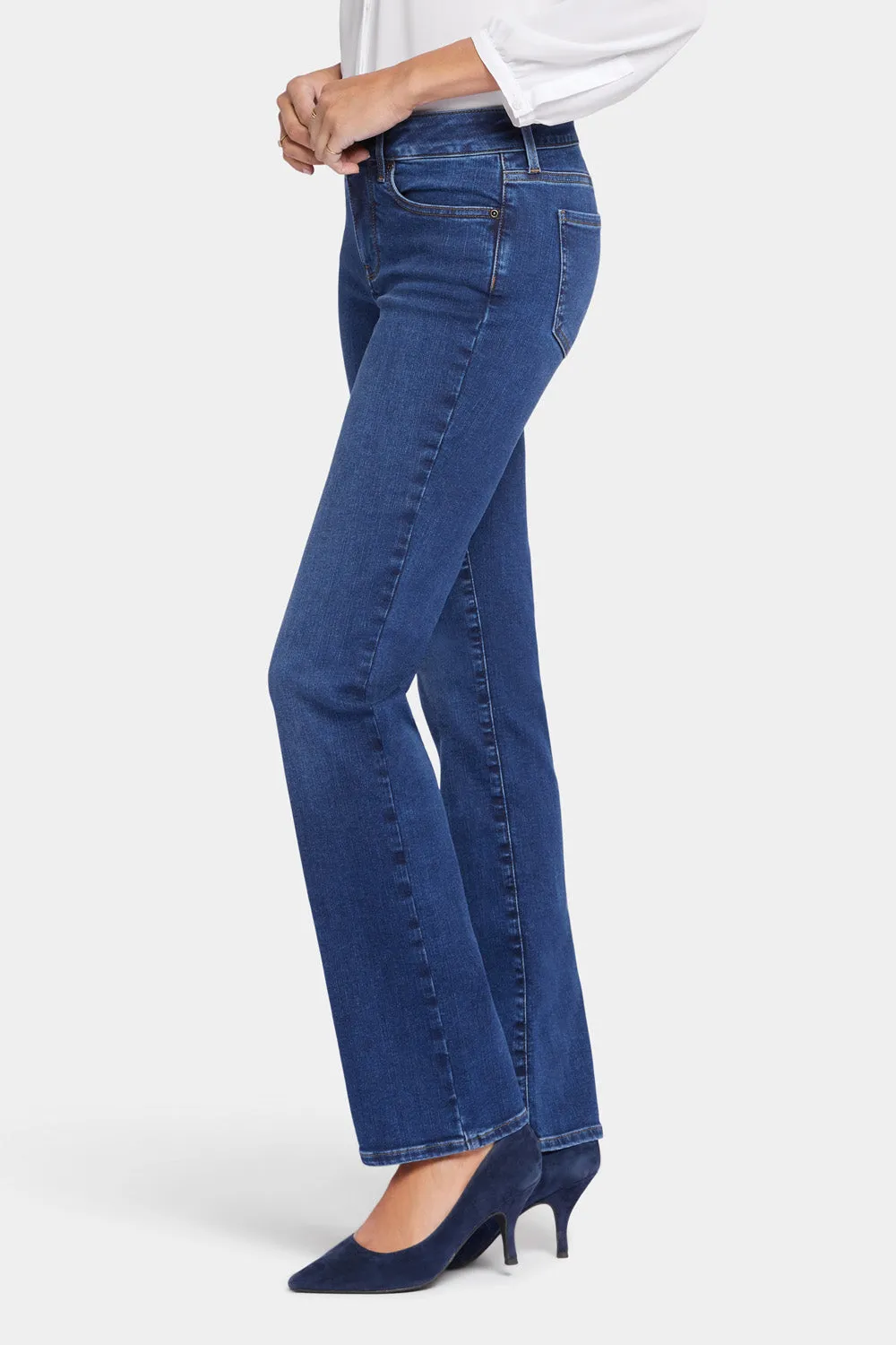Marilyn Straight Jeans - Cooper sold by NYDJ product image thumbnail 3