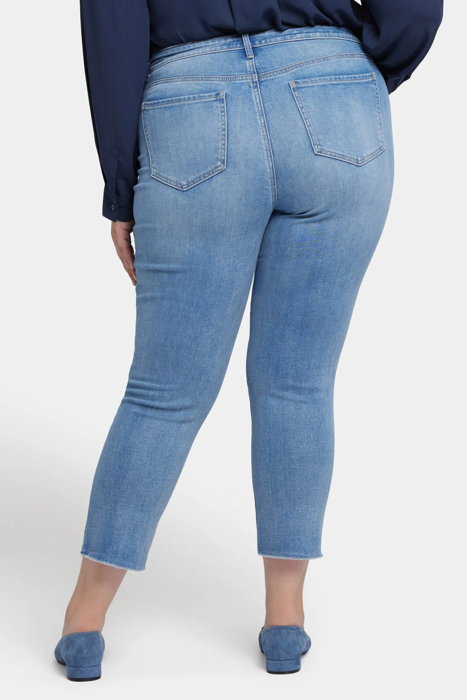 Sheri Slim Ankle Jeans In Plus Size - Blue Valley sold by NYDJ product image thumbnail 2