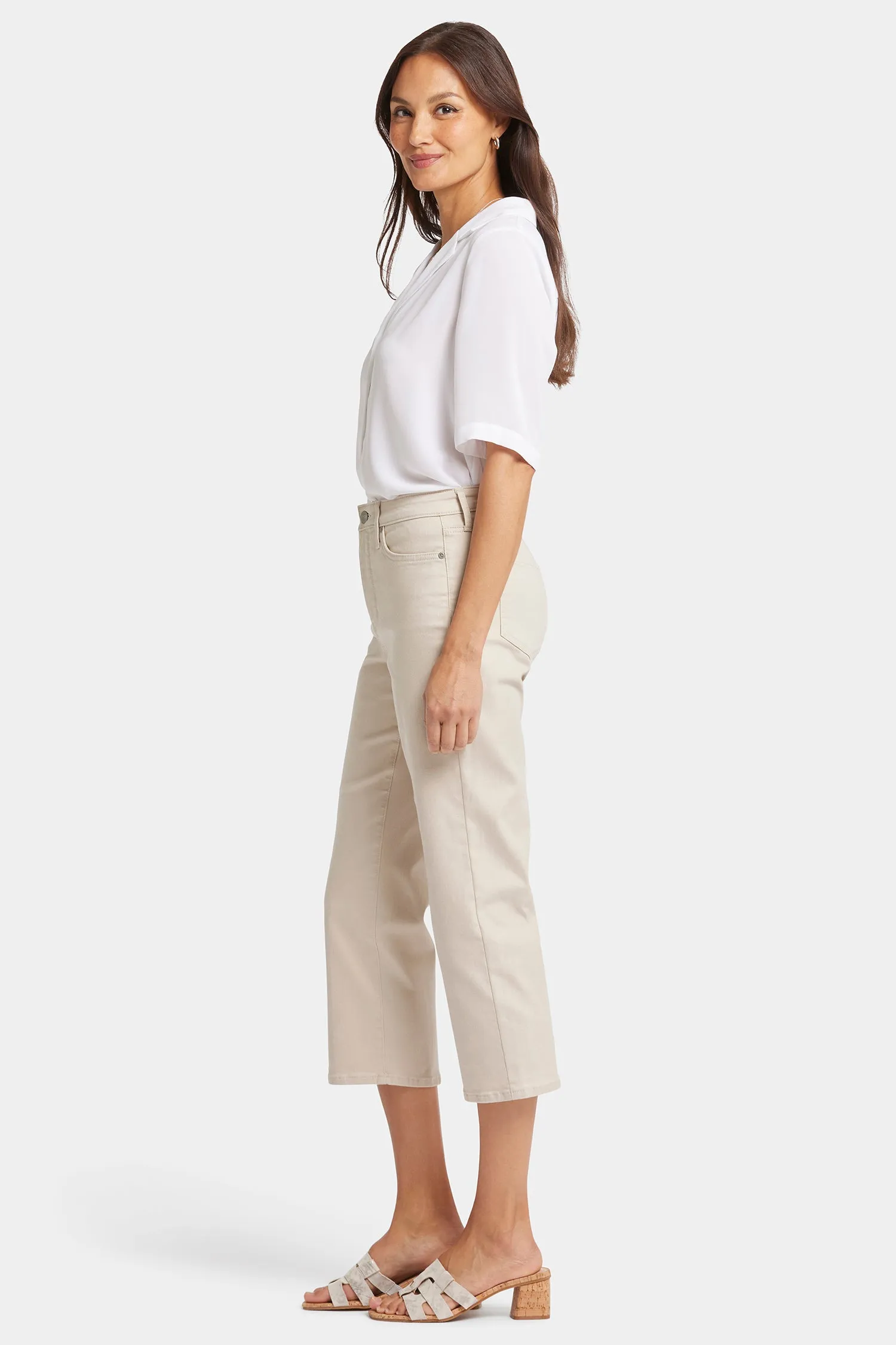 Joni Relaxed Capri Jeans - Feather sold by NYDJ product image thumbnail 5