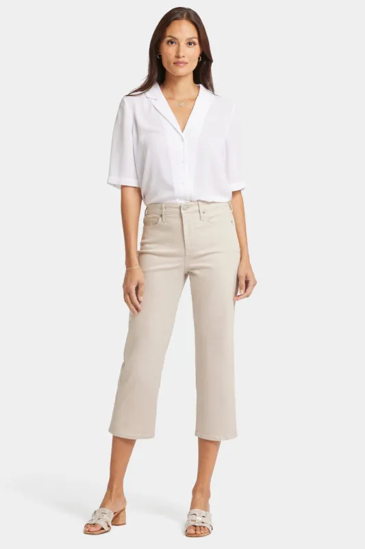 Joni Relaxed Capri Jeans - Feather sold by NYDJ