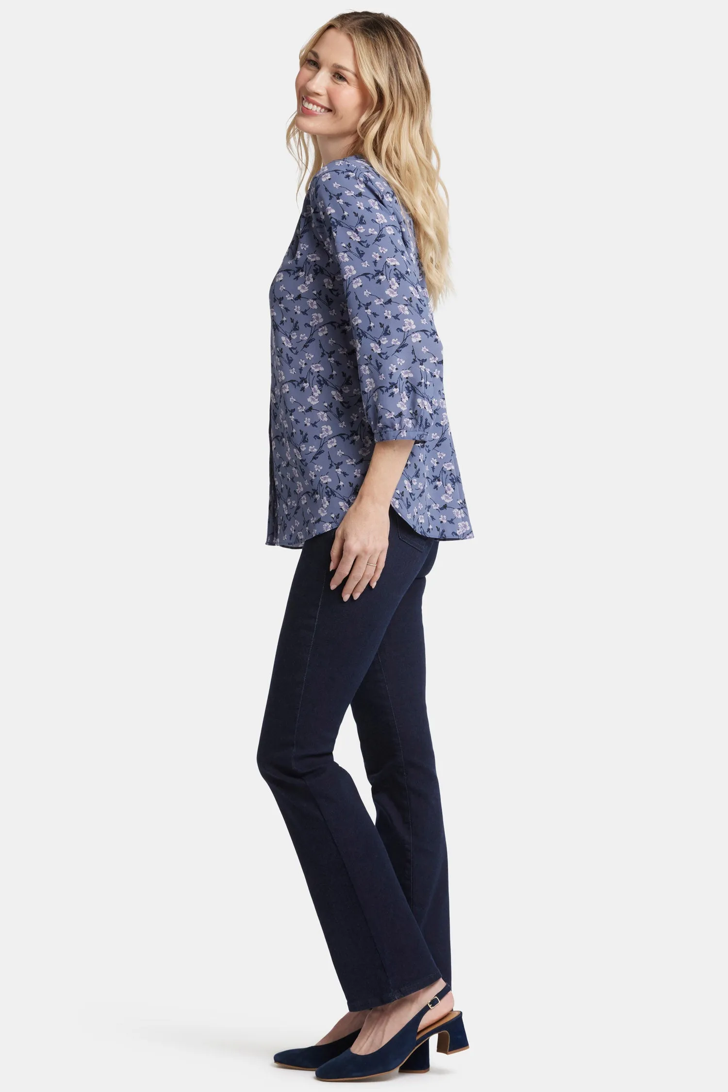 Pintuck Blouse - Dusk to Dawn sold by NYDJ product image thumbnail 3