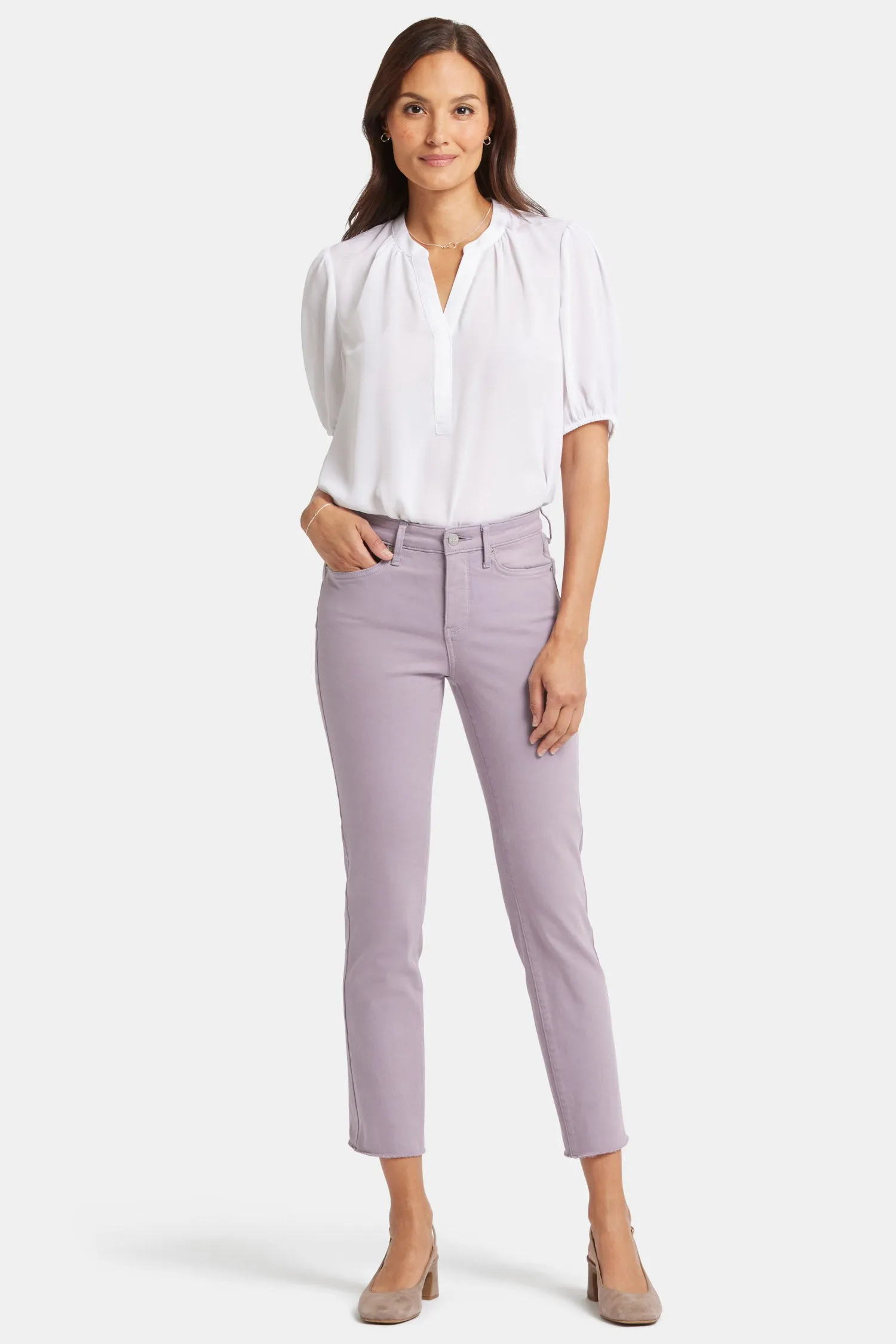 Sheri Slim Ankle Jeans - Arctic Dusk sold by NYDJ