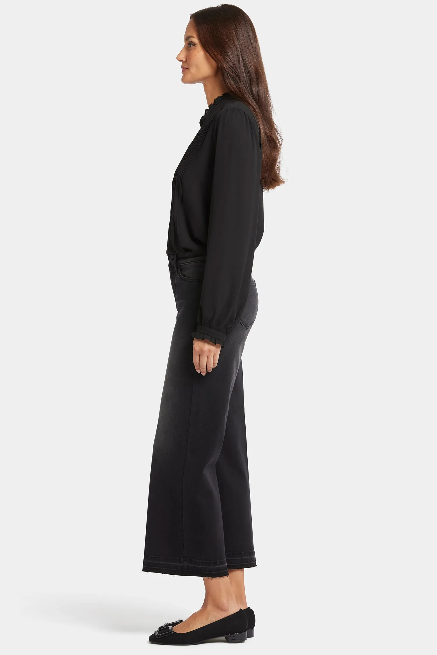 Teresa Wide Leg Ankle Jeans - Crosswinds sold by NYDJ product image thumbnail 5