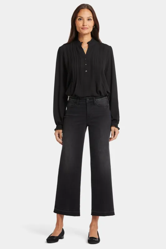 Teresa Wide Leg Ankle Jeans - Crosswinds sold by NYDJ