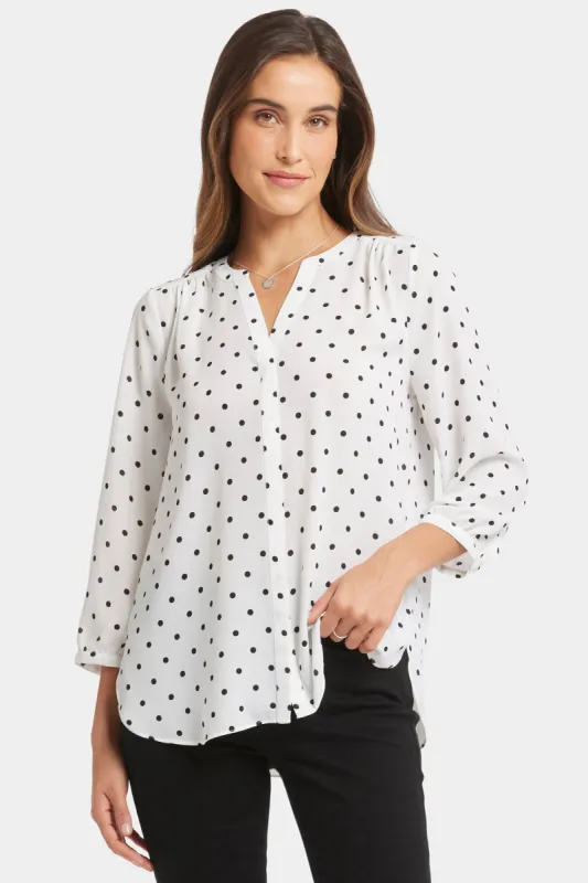 Pintuck Blouse - Stellar Dot sold by NYDJ