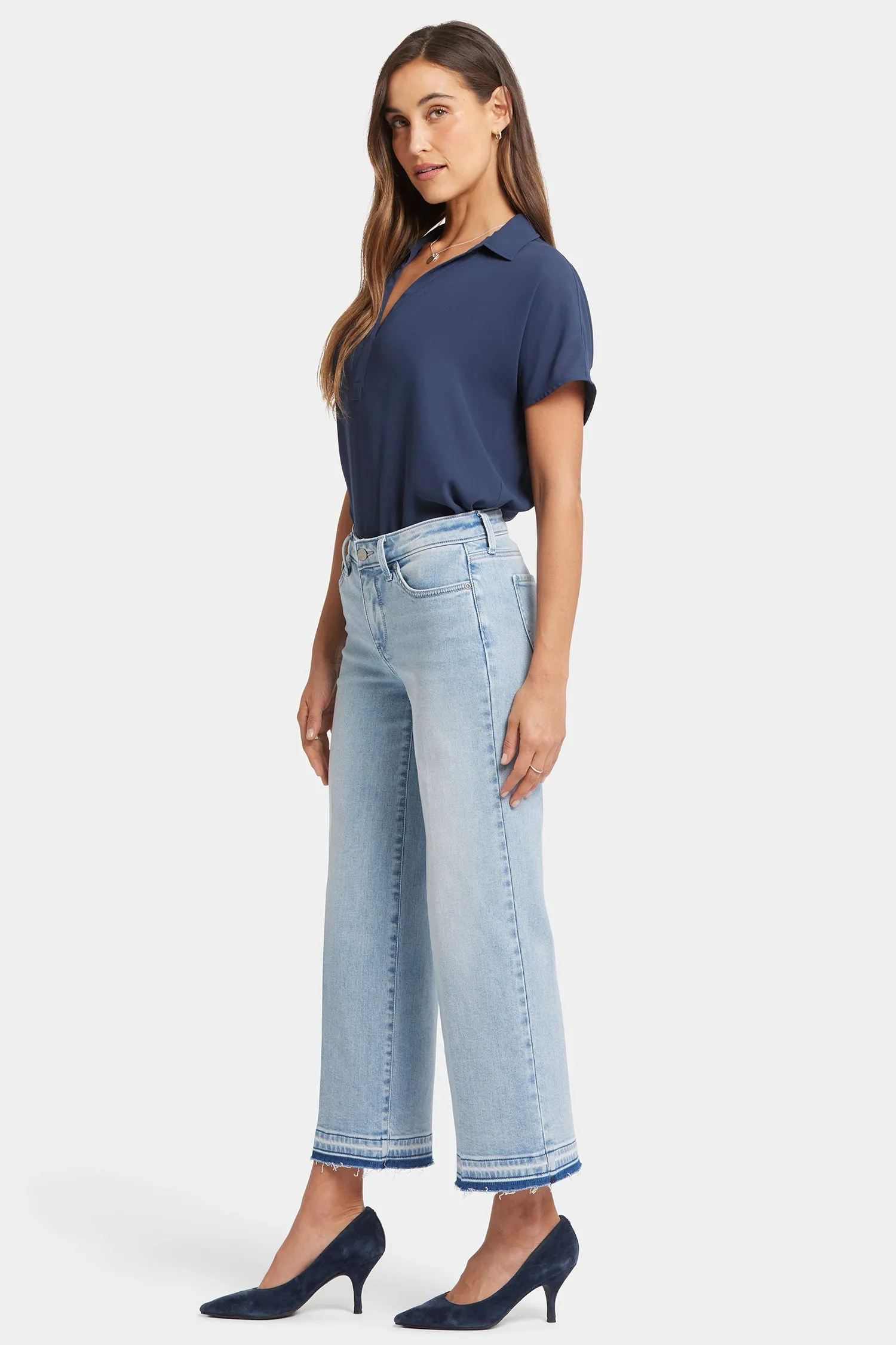 Teresa Wide Leg Ankle Jeans - Misty Ridge sold by NYDJ product image thumbnail 5