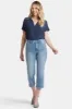 Joni Relaxed Capri Jeans - Blue Valley sold by NYDJ