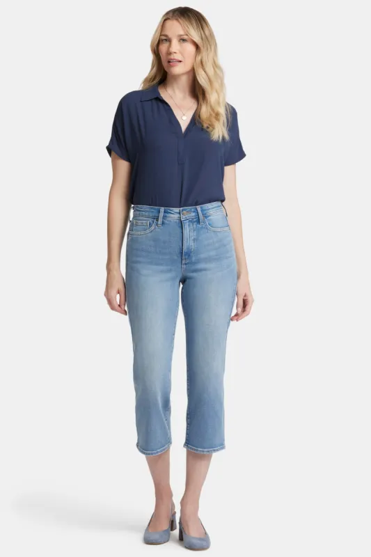 Joni Relaxed Capri Jeans - Blue Valley sold by NYDJ