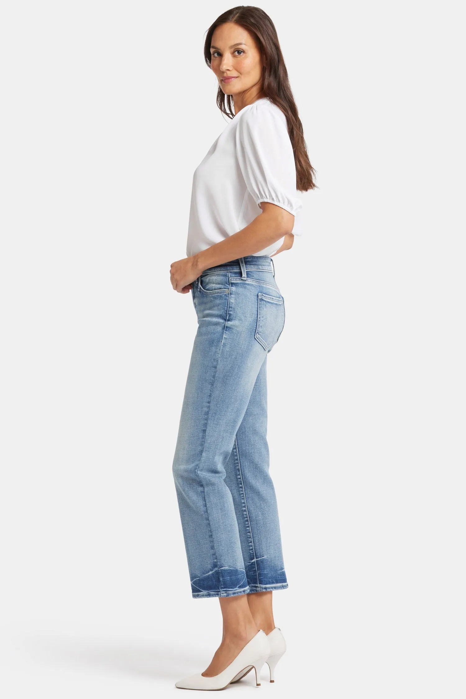 Marilyn Straight Ankle Jeans - Torrent Peak sold by NYDJ product image thumbnail 5